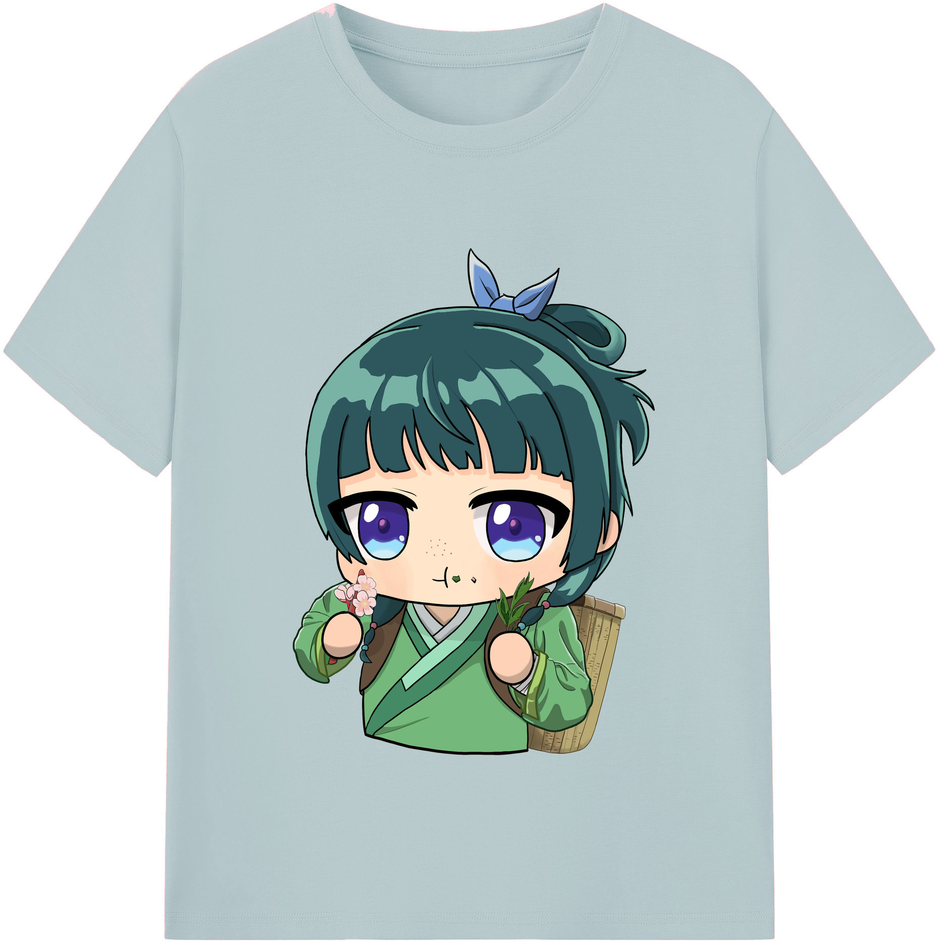 （画像用） 薬屋のひとりごと The Apothecary Diaries 綿100％半袖Tシャツ（フロントプリント）